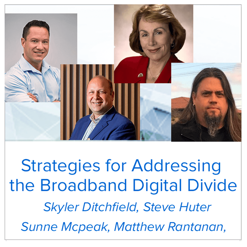 Strategies for Addressing the Broadband Digital Divide
