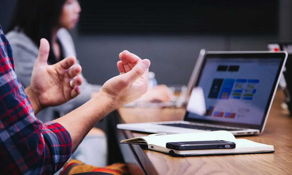 A team of marketers meeting in San Francisco, made possible through business internet.